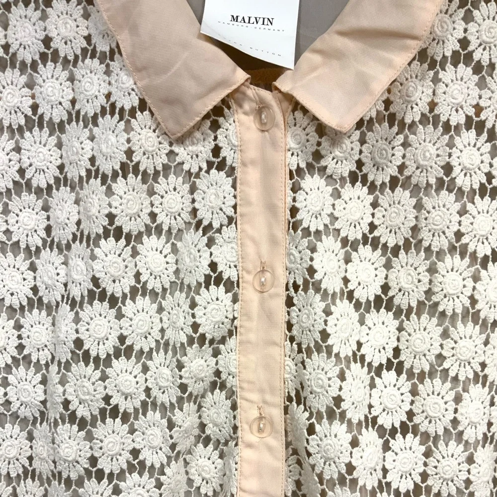 Beautiful peach crochet Top-New✨No Bargain❗️ - Picture 4 of 7